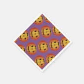 ouderwetse halloween, pompoen (jack-o'-lantaarn) servet (Hoek)