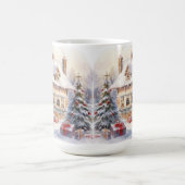  ouderwetse huis kerststal Mok (Center)