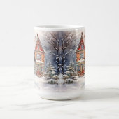 ouderwetse huis kerststal Mok (Center)