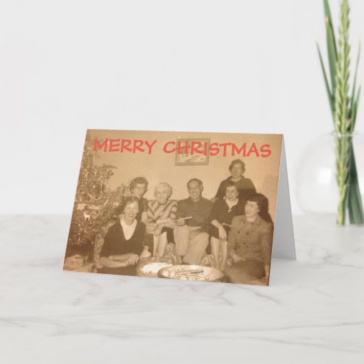 Ouderwetse Kaart (circa 1950) (Voorkant)