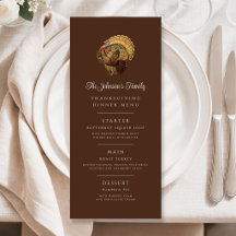 Ouderwetse kalkoenfamilie Thanksgiving-diner
