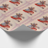 Ouderwetse Kerst Inpakpapier Winkel (Hoek)