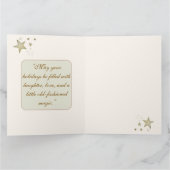 Ouderwetse Kerstmagie; Kerstgroet Kaart (Binnen)