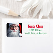 Ouderwetse Kerstman Etiket (Insitu)