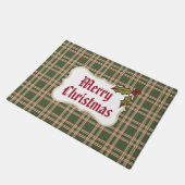 Ouderwetse Kerstmat  Deurmat (Schuin)