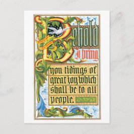 Ouderwetse Kerstmis, Oud type Feestdagenkaart