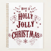 Ouderwetse Kerstmis Planner (Voorkant)