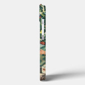 Ouderwetse kerstochtend, kinderen die cadeaus open Case-Mate iPhone case (Achterkant / Links)