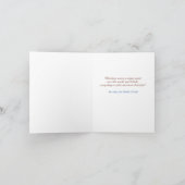 Ouderwetse kerstvakantie slee wenskaart feestdagen kaart (Binnen)