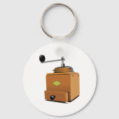 Ouderwetse koffiemolen sleutelhanger (Voorkant)