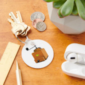 Ouderwetse koffiemolen sleutelhanger