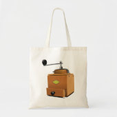 Ouderwetse koffiemolen tote bag (Voorkant)