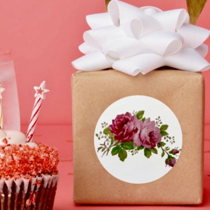 Ouderwetse Koolroos Elegantie Sticker