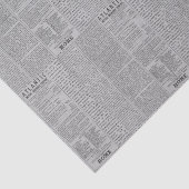 Ouderwetse krant tissuepapier (Detail)