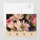 Ouderwetse liefde briefkaart (Voorkant / Achterkant)