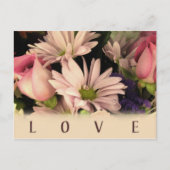 Ouderwetse liefde briefkaart (Voorkant)