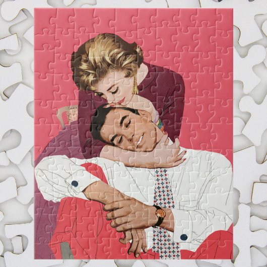 Ouderwetse Liefde en Romantiek, Jonggehuwden in Ro Legpuzzel