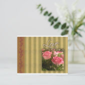 Ouderwetse liefde Kaart (Staand voorkant)