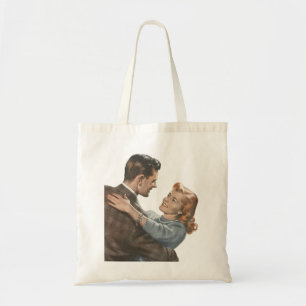 Ouderwetse liefdesromantiek Nieuwgetrouwden zullen Tote Bag