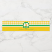 ouderwetse limonade waterfles etiket (Enkel label)