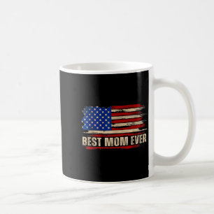 Ouderwetse moeder ooit Amerikaanse vlag moederdag Koffiemok