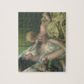 Ouderwetse Moederdag in Victoriaanse stijl, moeder Legpuzzel (Verticaal)