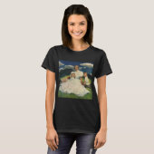 Ouderwetse Moederdag, moeder met kinderen T-shirt (Voorkant volledig)
