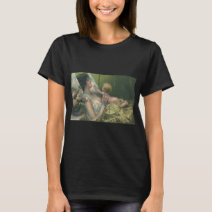 Ouderwetse Moederdag, Victoriaanse moeder met baby T-shirt