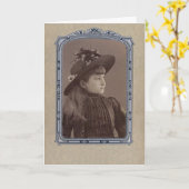 Ouderwetse mooie kinderverjaardagsgroeten kaart (Gele Bloem)