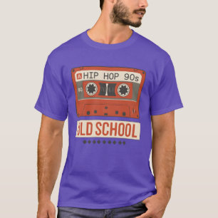 Ouderwetse muziek HipHop cassette retro cadeau ide T-shirt