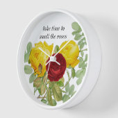 Ouderwetse ontwerp gele rode rozen  (Hoek)