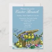 Ouderwetse Paasmand Gezinsbrunch  Kaart (Voorkant)