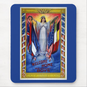 Ouderwetse Patriotische Amerika, Vrede Gerechtighe Muismat