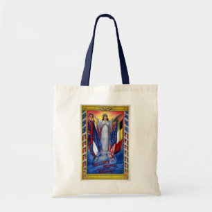 Ouderwetse Patriottisch Amerika, Vrede Gerechtighe Tote Bag