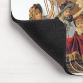 Ouderwetse Patriottisch, Kinderen in een Heet Luch Muismat (Hoek)