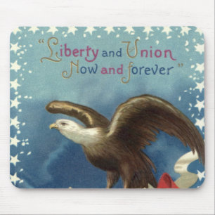 Ouderwetse Patriottische Vierde Juli, Adelaar met  Muismat
