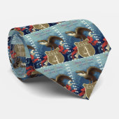 Ouderwetse Patriottische Vierde Juli, Adelaar met  Stropdas (Opgerold)