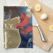 Ouderwetse Patriottische Vierde Juli, Adelaar met  Theedoek (Quarter Fold)