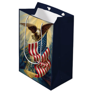 Ouderwetse Patriottisme, Patriottische Amerikaanse Medium Cadeauzakje