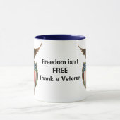 Ouderwetse patriottisme, trotse adelaar boven de A Mok (Midden)