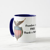 Ouderwetse patriottisme, trotse adelaar boven de A Mok (Voorkant links)