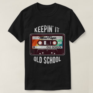 Ouderwetse Retro Mixtape T-shirt