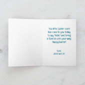 Ouderwetse Retro Some Bunny Loves You Aangepaste P Feestdagen Kaart (Binnen)