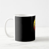 Ouderwetse Retro Wasbeer Koffiemok (Links)