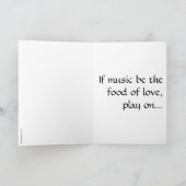 Ouderwetse Romance Feestdagen Kaart (Binnen)