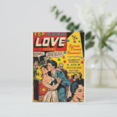 Ouderwetse Romantiek Briefkaart (Staand voorkant)