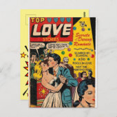 Ouderwetse Romantiek Briefkaart (Voorkant / Achterkant)