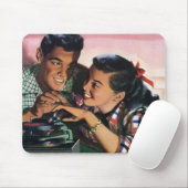 Ouderwetse Romantiek, Verliefde Middelbare-School  Muismat (Met muis)