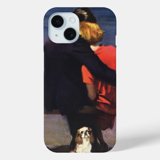 Ouderwetse Romantische Liefde, Romantiek op het St Case-Mate iPhone Case (Achterkant)