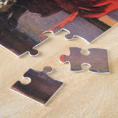 Ouderwetse romantische liefde, romantiek op het st legpuzzel (Zijkant)